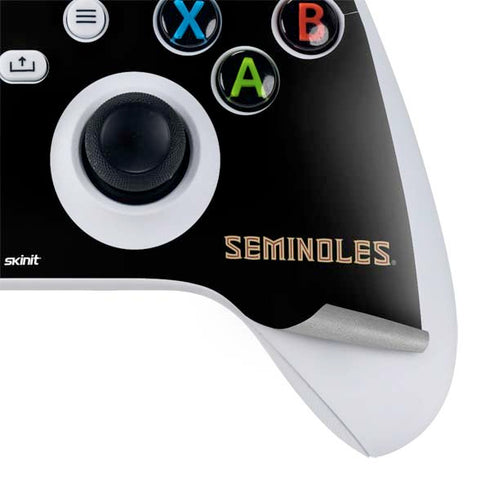 Florida State FSU Seminoles Black Xbox Series S Controller Skin